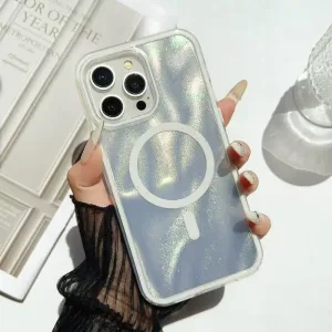 Futrola Aurora Magsafe za iPhone 16 bela
