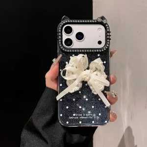 Futrola Elegant Bow za iPhone 17 crna