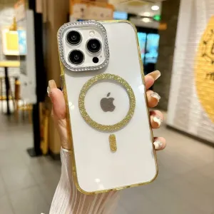 Futrola Color Shine Magsafe za iPhone 16 Pro Max zuta