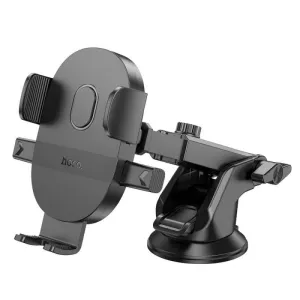 Auto drzac za telefon Hoco za sofersajbnu / tablu H19 crni