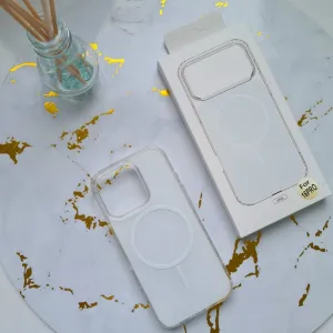 Futrola Orange Magsafe za iPhone 16 bela