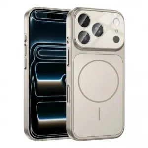 Futrola Titanium Magsafe za iPhone 17 titanium siva
