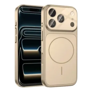 Futrola Titanium Magsafe za iPhone 17 Pro zlatna