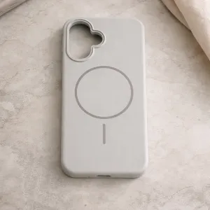 Futrola Color Thin Mag za iPhone 16 Plus siva