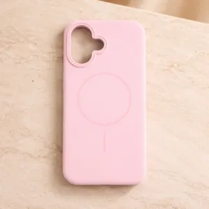 Futrola Color Thin Mag za iPhone 16 Plus roze