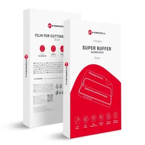 Hidrogel folije FORCELL F-PROTECT za secenje za ploter  Super Buffer (Anti-Shock, Auto Repair) 0.24 mm 196 x 125 mm 25 kom providna