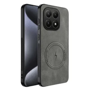 Futrola Leather Man Magsafe za Honor X9d siva
