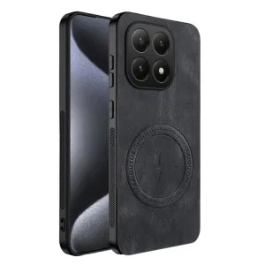 Futrola Leather Man Magsafe za Honor X7b crna