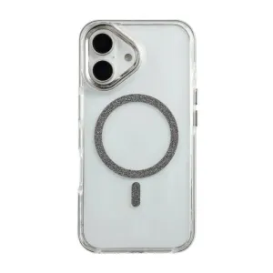 Futrola Transparent Color za iPhone 17 crna