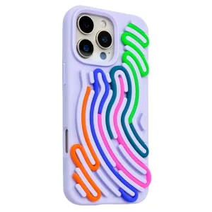 Futrola Aqua Flow za iPhone 17 Pro Max lila