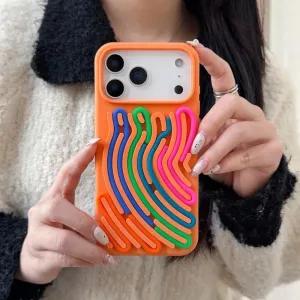 Futrola Aqua Flow za iPhone 17 narandzasta