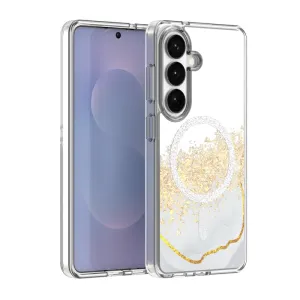 Futrola EPOXY MAG za Samsung Galaxy S25 FE bela