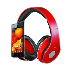 Rebeltec zicne slusalice AUDIOFEEL2 crvene