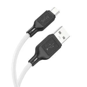 Kabl USB-A na Micro USB Hoco 2,4A 1 m X90 beli