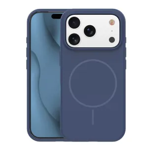 Futrola SILICONE THIN MAG za iPhone 17 Pro 6,3" tamnoplava