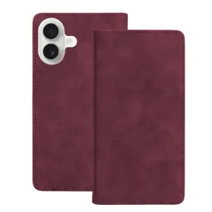 Futrola Smart Suede za iPhone 17 (6.3) bordo
