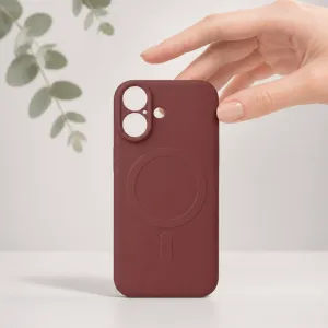Futrola Soft Touch MagSafe za iPhone 17 Pro braon