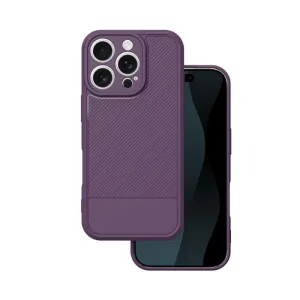 Futrola SIMPLE CARBON za iPhone 16 Pro 6,3" ljubicasta