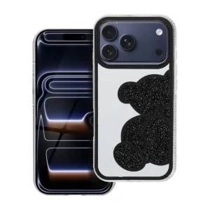 Futrola TEDDY BEAR za iPhone 17 Pro / iPhone 18 Pro crna