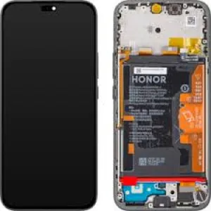 LCD + touchscreen + frame + baterija  za Honor 400 Lite velvet black FULL ORIGINAL EU