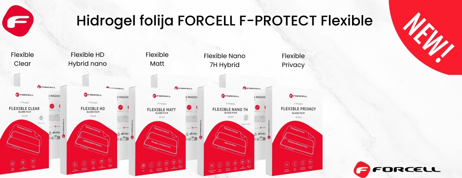 FORCELL Hidrogel folije